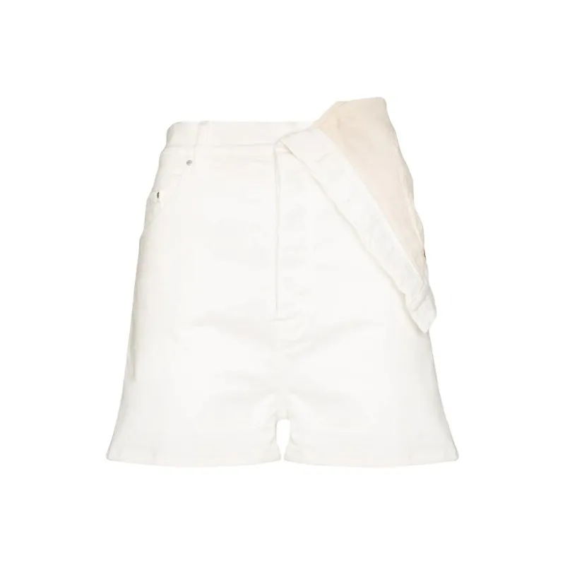 Y/Project Denim Shorts Women's White-0