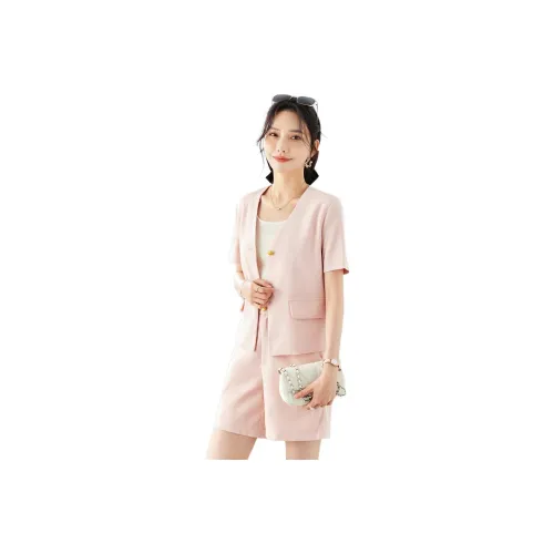 TERRE BLEUE Casual Suit Women's Pink