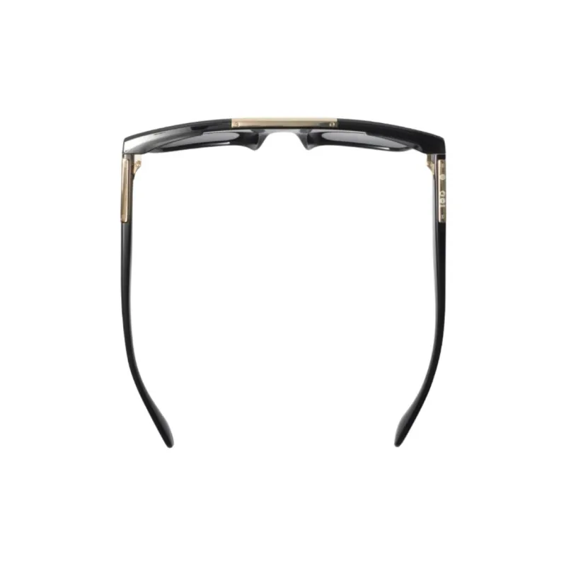 Burberry Bio Based Acetate Nylon Irregular Shape Sunglasses Men's Black-2
