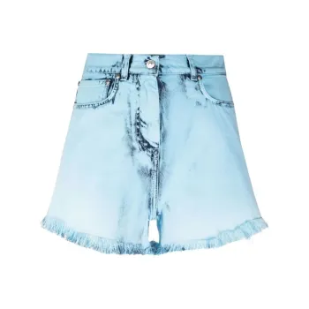 MSGM Delave Denim Shorts