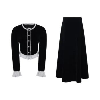 BEAUTIFUL CONFESSION Two Piece Skirt Sets Women's