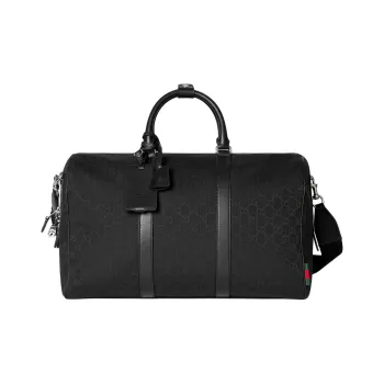 GUCCI GG Canvas Travel Bag Men's Black