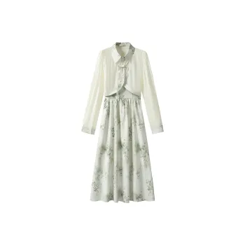 FAIRWHALE Two Piece Skirt Sets Women's