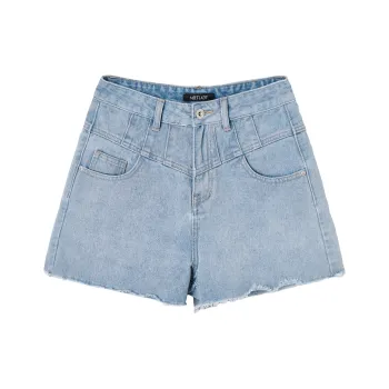 MEETLADY Denim Shorts Women's