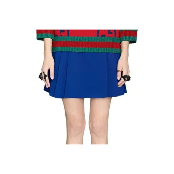 GUCCI Casual Short Skirts Women's Blue