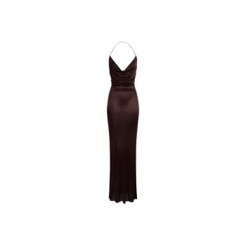 Elisabetta Franchi Slip Dress Women's Burgundy