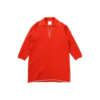 Givenchy Short Polo 4G Dress Orange