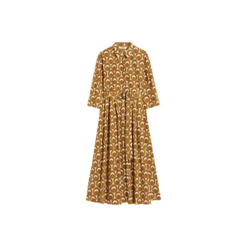 'S MAX MARA Long Sleeved Dresses Women's Yellow