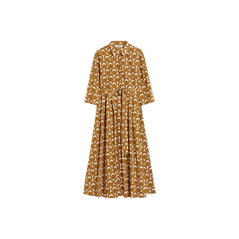 'S MAX MARA Long Sleeved Dresses Women's Yellow-0