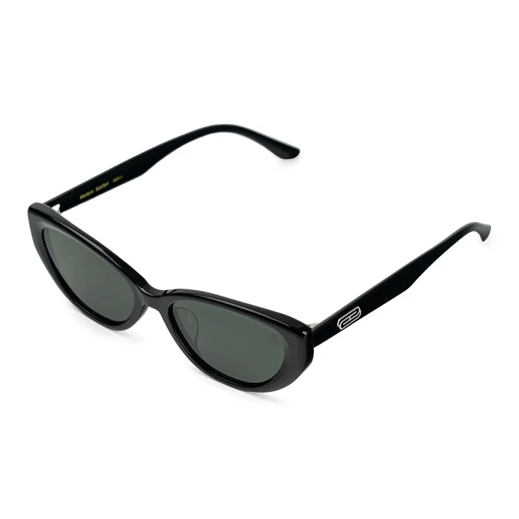 HELEN KELLER Plate Frame Cat Eye Sunglasses Unisex-2