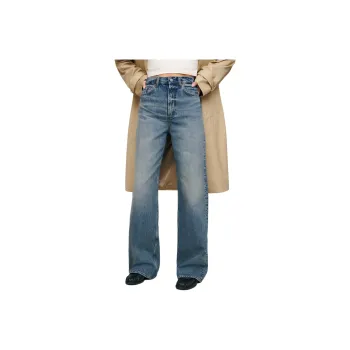 REFORMATION Cary High Rise Slouchy Wide Leg Jeans Jeans Women's Blue