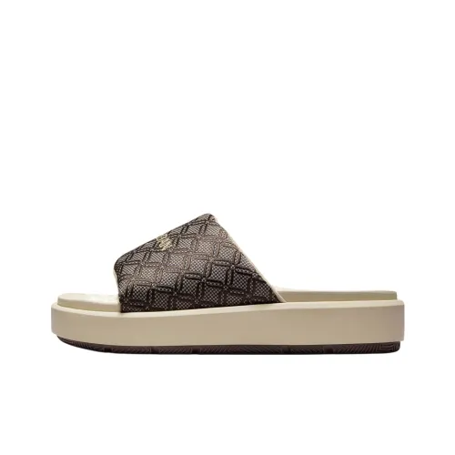 Jordan Sophia Slide Slip Resistant Abrasion Resistant Slide Slippers Women's Brown