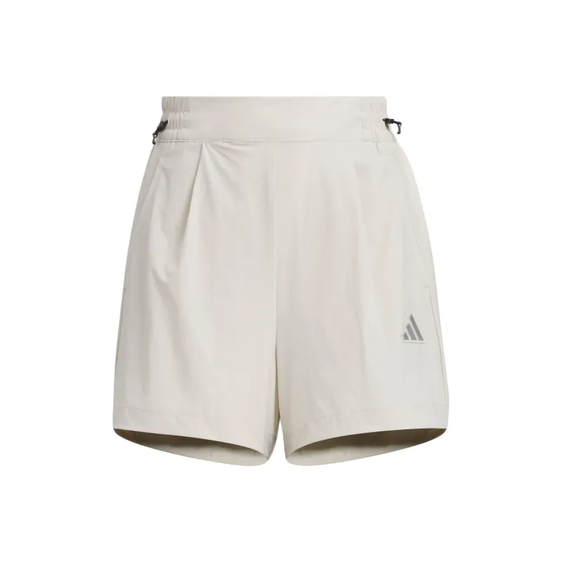 Adidas MODERN TECH WOVEN Casual Shorts Women's Miracle Bauxite Brown/Black-0