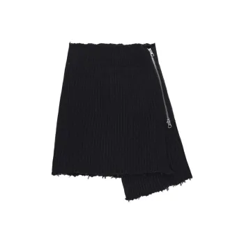 MM6 Maison Margiela Casual Short Skirts Women's Black