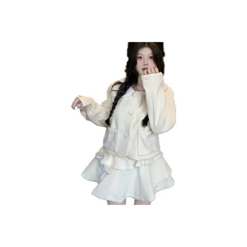AURORA MUSE Skirt Set Women's Custard