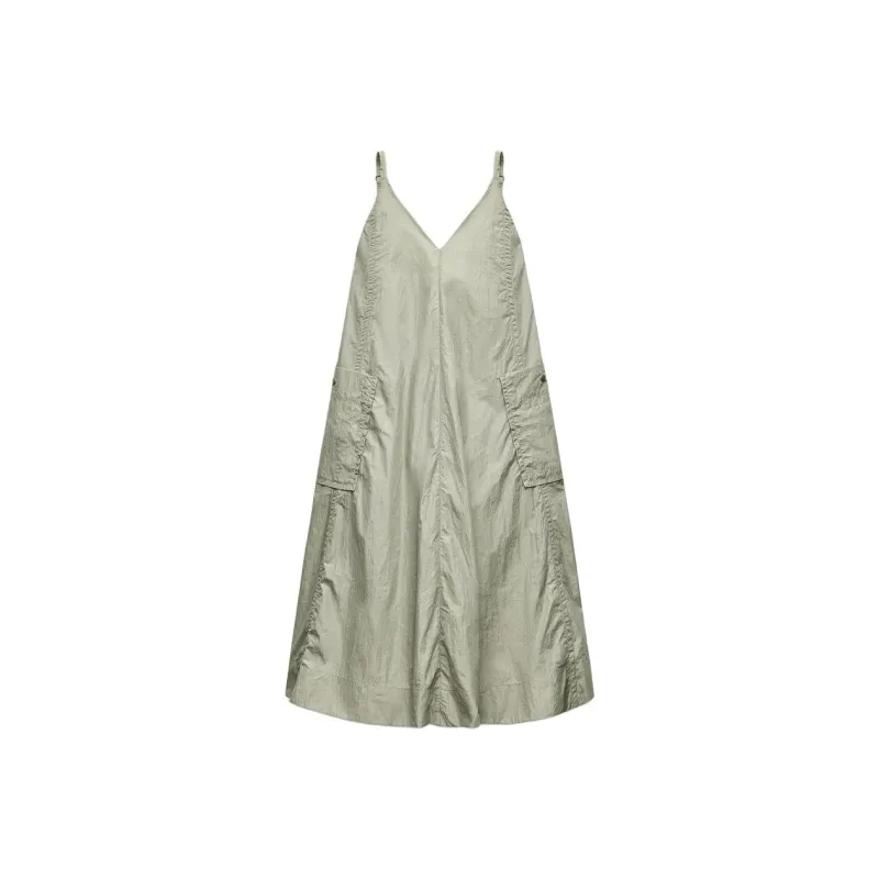 ZARA x And Wander SS25 Slip Dress Women's Light Green-0