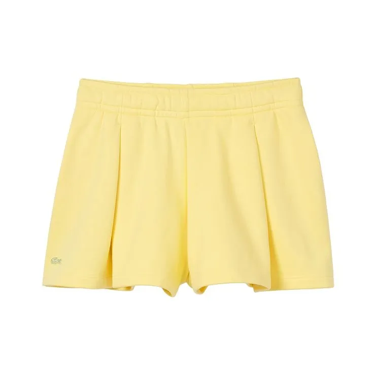 LACOSTE Pleated Fleece Shorts-0