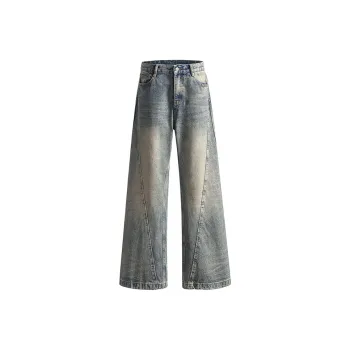 FHMY Jeans Women's Vintage Blue