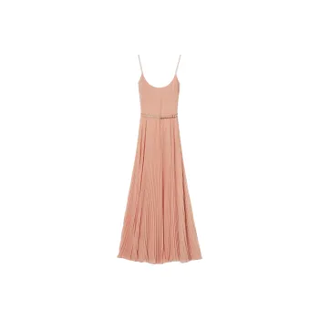 GUCCI SS25 Slip Dress Women's Peach Pink