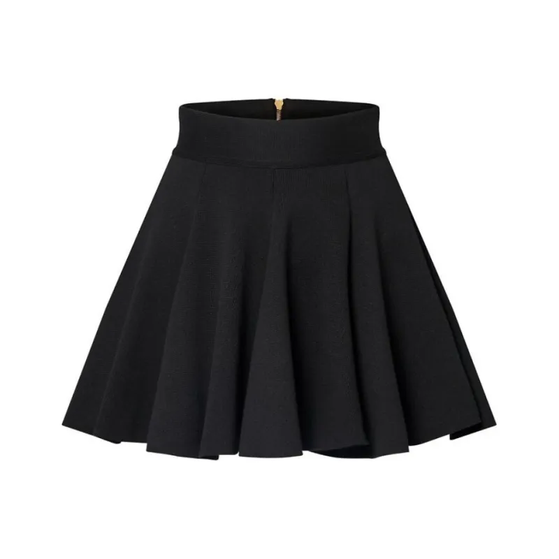 LOUIS VUITTON Flared Knit Skirt-0