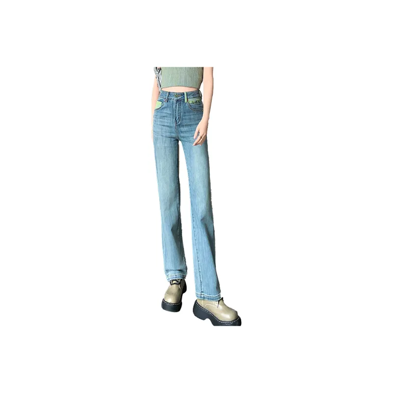 MPOX Jeans Women's Sky Blue-0