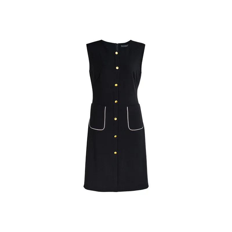 ROEYSHOUSE Sleeveless Dress Women's Black-0