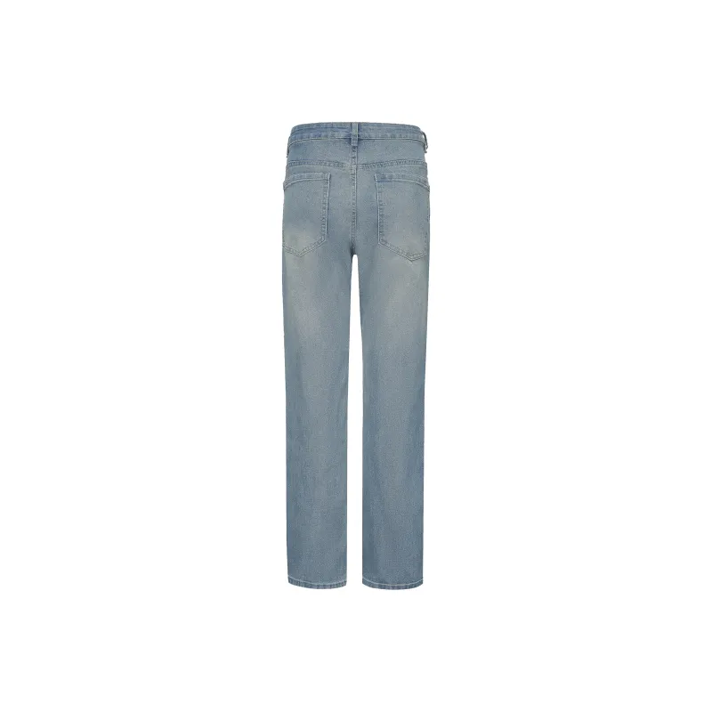 COLDSTONE Jeans Unisex Washed Blue-1