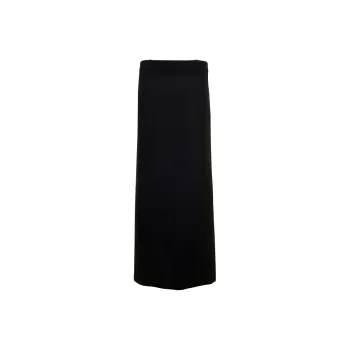 Balenciaga Back Slit Maxi Skirt