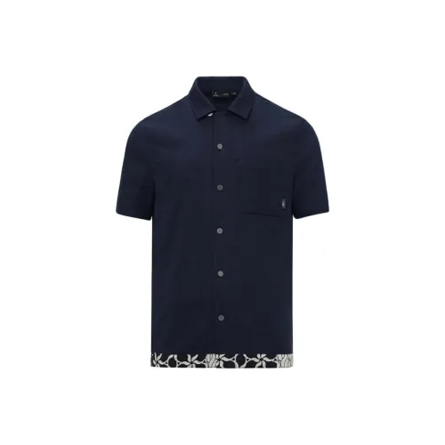 LI NING 1990 Blue Series Shirt Men's Dark Iris Blue