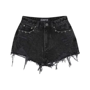 SMFK Denim Shorts Women's Wilderness Black