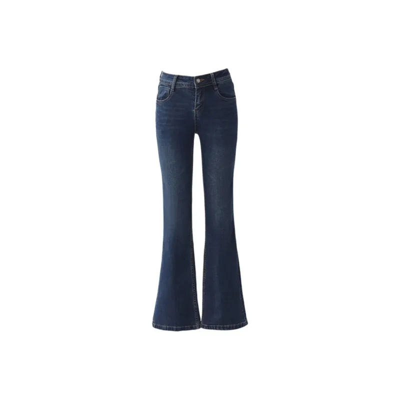 Kazakhstan Jeans Women's Dark Blue-0