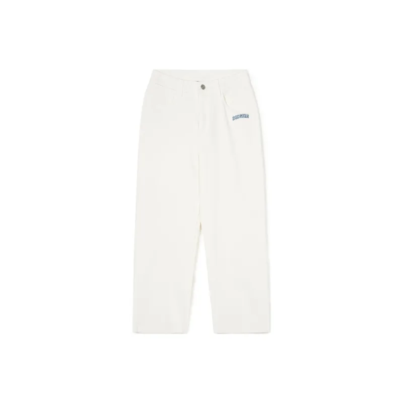 MLB Los Angeles Dodgers SS24 Jeans Women's Ivory-0