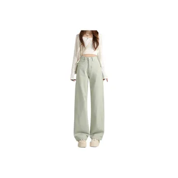 Wen Shan Jeans Women's Mint Green
