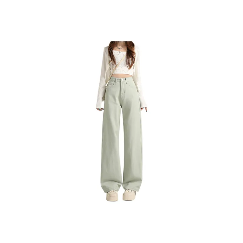 Wen Shan Jeans Women's Mint Green-0