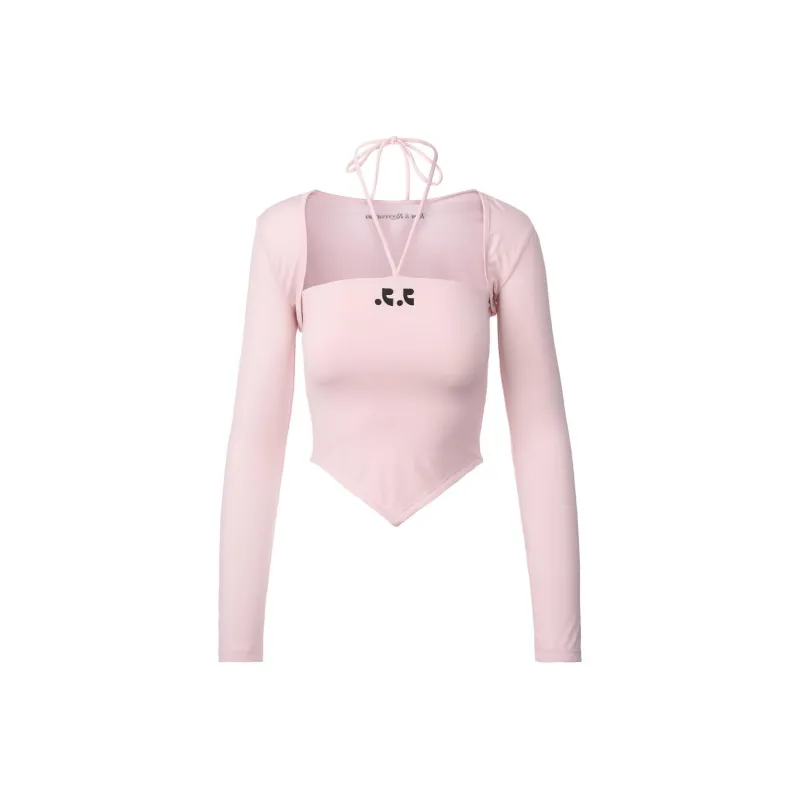 Rest&Recreation SS24 BOLERO + HALTER TOP Casual Suit Women's INDIPINK/Indian Pink-0