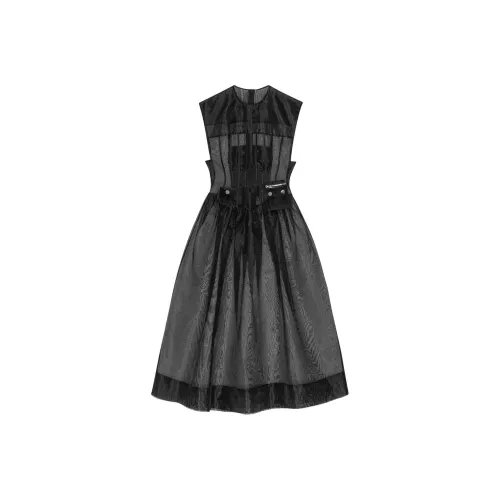 GANNI Semi sheer Dress