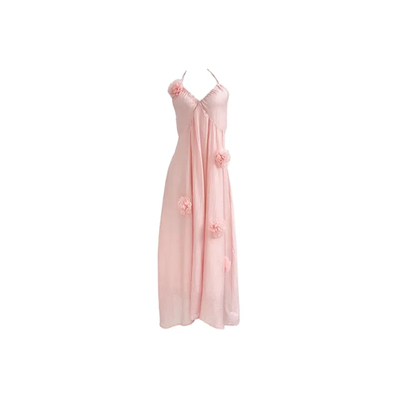 SKYA Slip Dresses Women's Pink-0