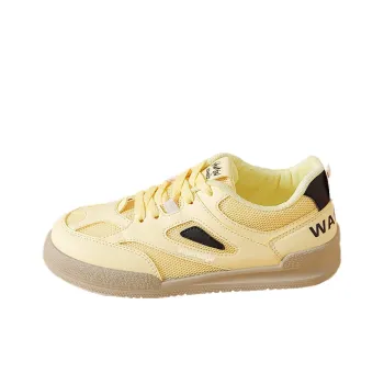 SUPEREDGE Cushioning, Impact Resistant, Abrasion Resistant Low Top Skateboard Shoes Women's Yellow