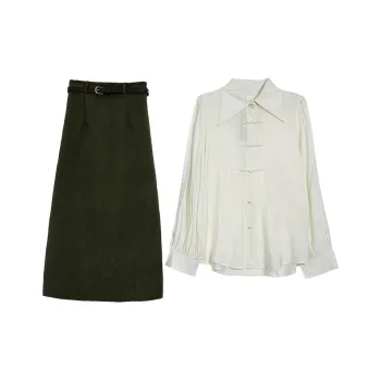 Icicofficial Two Piece Skirt Sets Women's