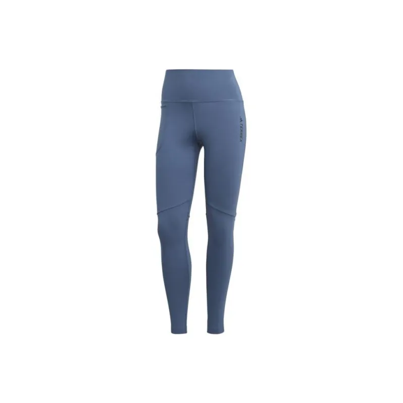 Adidas W MT TIGHTS Athletic Trousers Women's Blue-0