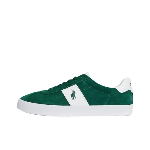 Polo Ralph Lauren Low Top Skateboard Shoes Men's Green