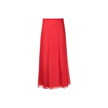 GUCCI Pleated Midi Skirt