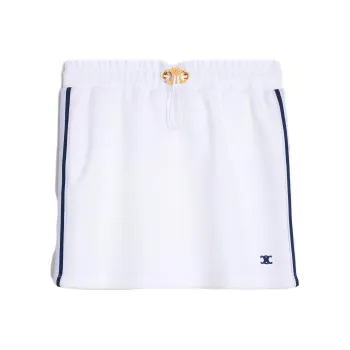 CELINE SS23 Casual Short Skirts Women's White
