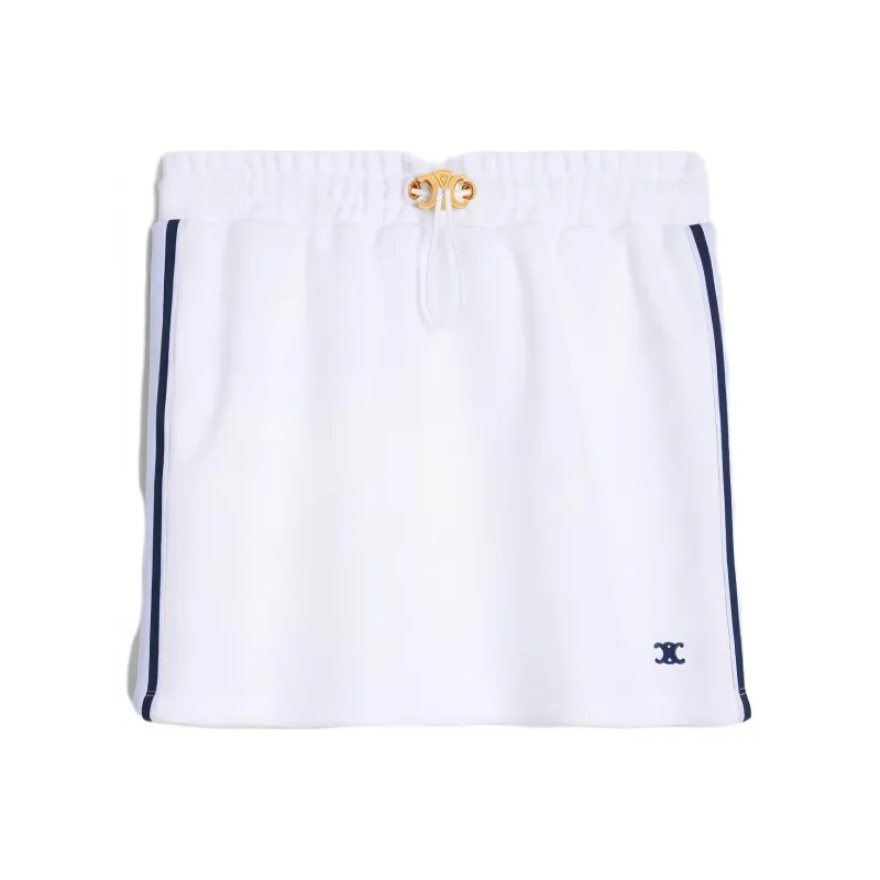 CELINE SS23 Casual Short Skirts Women's White-0