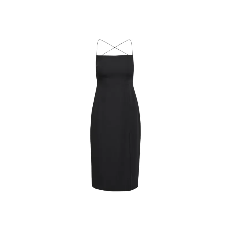 ARITZIA Babaton Success Dress Slip Dresses Women's Black-0