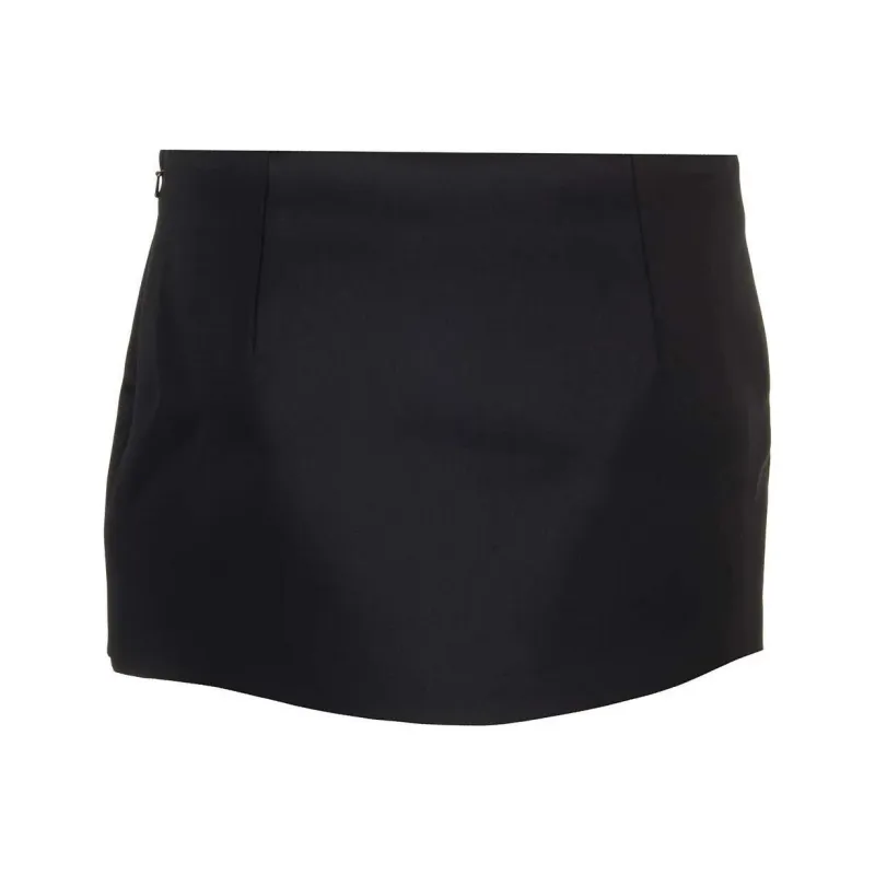 KHAITE Jett Skirt 'Black'-0