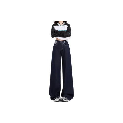 HELEH Jeans Women's Denim Blue