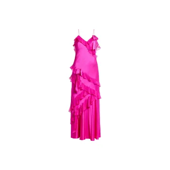 LOVESHACKFANCY Ruffle Maxi Dress
