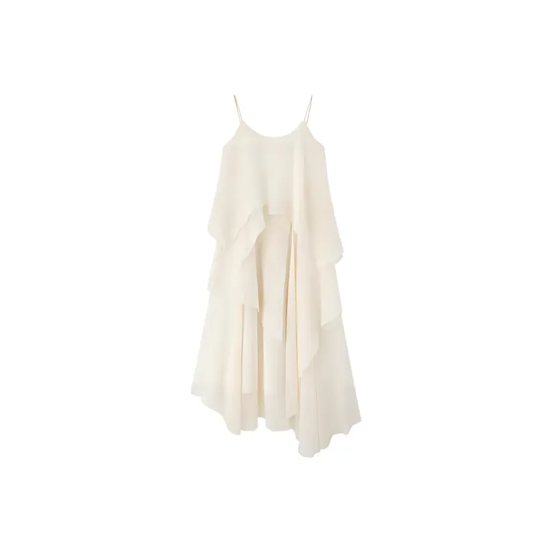 PLANE DRIFT Slip Dresses Women's White-0