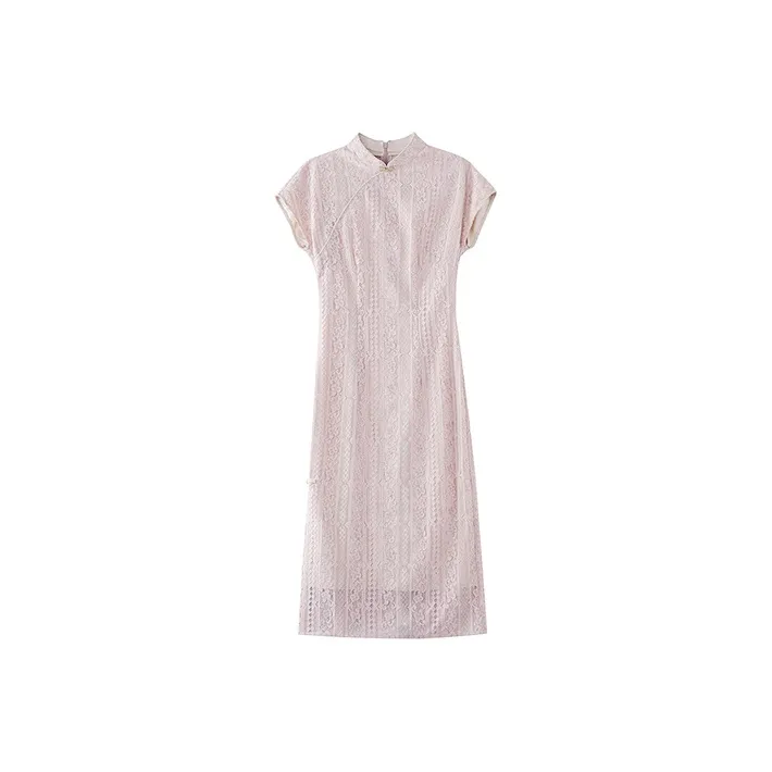JINYE ORIENTAL Cheongsam Women's Pink-0